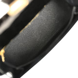 Pre-owned Hermes Kelly Sellier 25 Black Shiny Alligator Gold Hardware - Thumbnail View 8