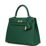 Hermes Kelly Sellier 25 Vert Moyen Epsom Electrum Hardware - Thumbnail View 5