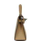 Hermes Kelly Sellier 20 Poussiere Epsom Palladium Hardware - Thumbnail View 3