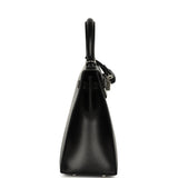 Hermes Kelly Sellier 25 Black Box Palladium Hardware - Thumbnail View 3