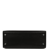 Hermes Kelly Sellier 25 Black Box Palladium Hardware - Thumbnail View 6