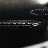 Hermes Kelly Sellier 25 Black Box Palladium Hardware - Thumbnail View 9
