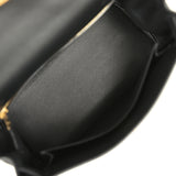 Hermes Kelly Retourne 25 Black Cheri Gold Hardware - Thumbnail View 8