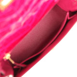 Pre-owned Hermes Kelly Sellier 25 Rose Pourpre Shiny Alligator Gold Hardware - Thumbnail View 8