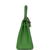 Hermes Kelly Retourne 25 Vert Yucca Togo Palladium Hardware - Thumbnail View 3