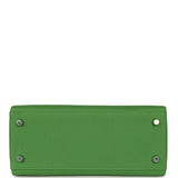 Hermes Kelly Retourne 25 Vert Yucca Togo Palladium Hardware - Thumbnail View 6