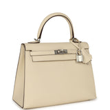 Hermes Kelly Sellier 25 Nata Epsom Palladium Hardware - Thumbnail View 2