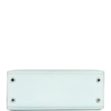 Hermes Kelly Sellier 25 Bleu Brume Epsom Palladium Hardware - Thumbnail View 6