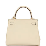 Hermes Kelly Retourne 25 Nata Swift Gold Hardware - Thumbnail View 4