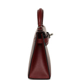 Hermes Kelly Sellier 20 Rouge H Box Palladium Hardware - Thumbnail View 3
