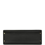 Pre-owned Hermes Kelly Sellier 32 Black Epsom Gold Hardware - Thumbnail View 6