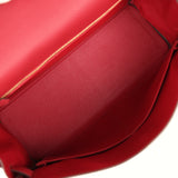 Pre-owned Hermes Kelly Retourne 35 Rouge Grenat Togo Gold Hardware - Thumbnail View 8