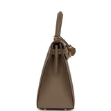 Hermes Kelly Sellier 28 Etoupe Epsom Gold Hardware - Thumbnail View 3