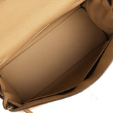 Pre-owned Hermes Kelly Retourne 28 Trench Clemence Palladium Hardware - Thumbnail View 8