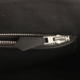 Pre-owned Hermes Kelly 42 Maxi Black Togo Palladium Hardware - Thumbnail View 10