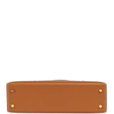 Hermes Kelly Sellier 20 Gold Epsom Gold Hardware - Thumbnail View 6