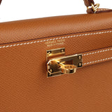 Hermes Kelly Sellier 20 Gold Epsom Gold Hardware - Thumbnail View 7