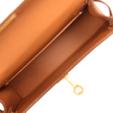 Hermes Kelly Sellier 20 Gold Epsom Gold Hardware - Thumbnail View 8