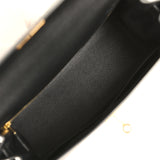 Pre-owned Hermes Kelly Sellier 28 Black Epsom Gold Hardwaare - Thumbnail View 9