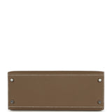 Hermes Kelly Sellier 28 Etoupe Epsom Palladium Hardware - Thumbnail View 6