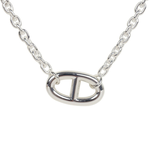 Hermes Farandole Rope Necklace 80cm Sterling Silver Hardware