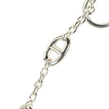 Hermes Farandole Rope Necklace 80cm Sterling Silver Hardware