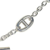 Hermes Farandole Rope Necklace 120cm Sterling Silver Hardware