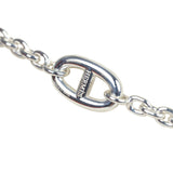 Hermes Farandole Rope Necklace 120cm Sterling Silver Hardware