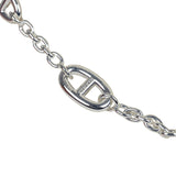 Hermes Farandole Rope Necklace 120cm Sterling Silver Hardware
