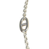 Hermes Farandole Rope Necklace 80cm Sterling Silver Hardware