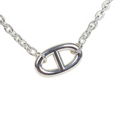 Hermes Farandole Rope Necklace 80cm Sterling Silver Hardware