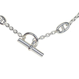 Hermes Farandole Rope Necklace 120cm Sterling Silver Hardware - Thumbnail View 4