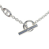 Hermes Farandole Rope Necklace 160cm Sterling Silver Hardware