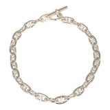 Hermes Chaine D'Ancre Necklace GM Sterling Silver Hardware