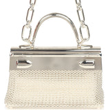 Hermes Kellymorphose Kelly Sac Bijou Chaine Sterling Silver Hardware - Thumbnail View 4