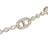 Pre-owned Hermes Farandole Rope Necklace 120 cm Sterling Silver Hardware - Thumbnail View 4