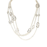 Hermes Farandole Rope Necklace 160cm Sterling Silver - Thumbnail View 1