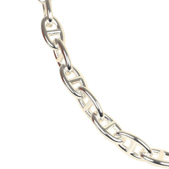 Hermes Chaine D'Ancre Necklace GM 31 Link Sterling Silver