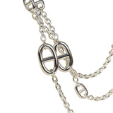 Hermes Farandole Rope Necklace 160cm Sterling Silver - Thumbnail View 2