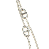 Hermes Farandole Rope Necklace 120cm Sterling Silver Hardware - Thumbnail View 2