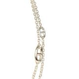 Hermes Farandole Rope Necklace 120cm Sterling Silver Hardware - Thumbnail View 3