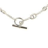 Hermes Farandole Rope Necklace 120cm Sterling Silver Hardware - Thumbnail View 4