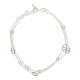 Hermes Farandole Rope Necklace 120cm Sterling Silver Hardware - Thumbnail View 6