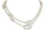 Hermes Farandole Rope Necklace 80cm Sterling Silver Hardware - Thumbnail View 2