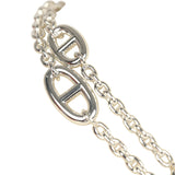 Hermes Farandole Rope Necklace 80cm Sterling Silver Hardware - Thumbnail View 4