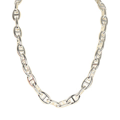 Hermes Chaine D'Ancre Necklace GM Sterling Silver