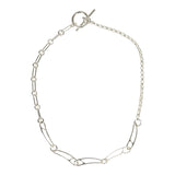 Hermes Chaine D'Ancre Punk Medium Necklace Sterling Silver - Thumbnail View 1