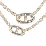 Hermes Farandole Rope Necklace 80cm Sterling Silver Hardware - Thumbnail View 2