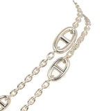 Hermes Farandole Rope Necklace 80cm Sterling Silver Hardware - Thumbnail View 3