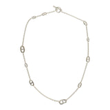 Hermes Farandole Rope Necklace 80cm Sterling Silver Hardware - Thumbnail View 6